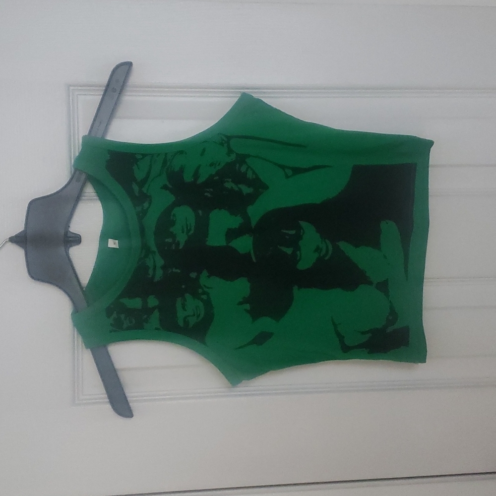1960's Girl Mod Crop Top Tank Size Small